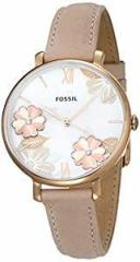 Fossil Analog White Dial Women's Watch ES4671