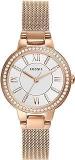 Fossil Analog White Dial Women's Watch ES5111