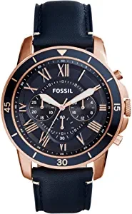 Fossil Chronograph Blue Dial Men's Watch