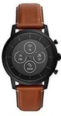 Fossil Collider Hybrid Hr Smartwatch Black Dial Men's Watch FTW7007