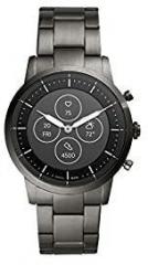 Fossil Collider Hybrid Hr Smartwatch Black Dial Men's Watch FTW7009