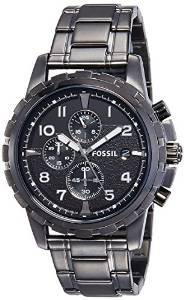 Fossil Dean Chronograph Analog Black Dial Men's Watch FS4721