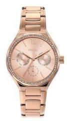 Fossil Eevie Analog Rose Gold Dial and Band Women's Stainless Steel Watch BQ3721