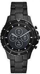 Fossil Fb 01 Hybrid Smartwatch Hr Analog Digital Black Dial Men's Watch FTW7017