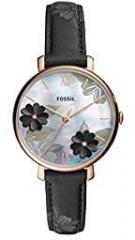Fossil Fossil Smartwatch Women's Watch Black Dial Black Colored Strap