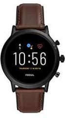 Fossil Gen 5 Carlyle Touchscreen Men's Smartwatch with Speaker, Heart Rate, GPS and Smartphone Notifications FTW4026, Black
