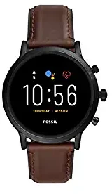 Fossil Gen 5 Carlyle Touchscreen Men's Smartwatch with Speaker, Heart Rate, GPS and Smartphone Notifications FTW4026