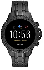 Fossil Gen 5 Garrett Touchscreen Men's Smartwatch with Speaker, Heart Rate, GPS and Smartphone Notifications FTW4038