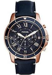 Fossil Grant Sport Analog Blue Dial Men's Watch FS5237