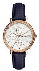 Fossil Jacqueline Analog Silver Dial Women's Watch ES5096