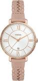 Fossil Jacqueline Analog Silver Dial Women's Watch ES5207