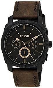 Fossil Machine Analog Brown Dial Men's Watch FS4656
