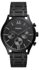Fossil Stainless Steel Fenmore Analog Black Dial Men's Watch Bq2365