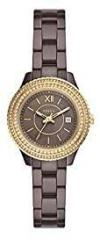 Fossil Stella Analog Brown Dial Women's Watch CE1122