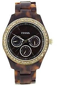 Fossil Stella Chronograph Brown Dial Women's Watch ES2795