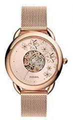 Fossil Tailor Me Analog Rose Gold Dial Women's Watch ME3187