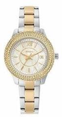 Fossil Women Stainless Steel Analog Mother of Pearl Dial Watch Es5138, Band Color Multicolor