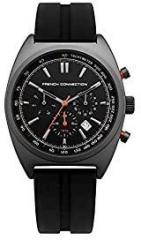 French Connection Analog Black Dial Unisex's Watch FC168B