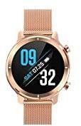 French Connection R4 Series smartwatch with Full Touch HD Screen, Metal case, SPO2, Continues Heart Rate & Blood Pressure Monitoring, Temperature Monitor and IP68 Waterproof