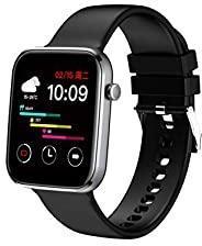 French Connnection French Connection Full Touch Smartwatch with 1.69 inch Large Display, Heart Rate Monitor, Multiple Watch Faces, Unisex Smart Watch
