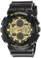 G Shock Analog Digital Gold Dial Men's Watch GA 140GB 1A1DR G1021