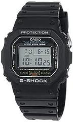 G Shock Digital Grey Dial Men's Watch DW 5600E 1VQ G001