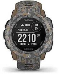 Garmin Instinct Tactical Camo Coyote Tan Carbon Graphite Watch Multi