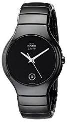Generic Radoo Ceramica Analogue Unisex Watch Black Dial Black Color Strap stylis