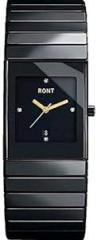 Generic Swiss Designing Watch HIGH TECH Ceramica Unisex Watch Black Dial Black Colored Strap