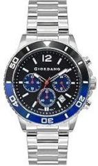 Giordano Analog Stylish Watch for Men & Boys Water Resistant Fashion Watch Round Shape with Multi Functional Wrist Watch to Compliment Your Look/Ideal Gift for Male GZ 50091