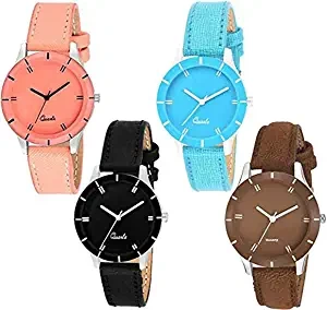 Analog Watches Combo Set of 4 for Women OR Girls Pack of 4