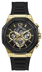 GUESS Analog Black Dial Unisex Adult Watch GW0263G1
