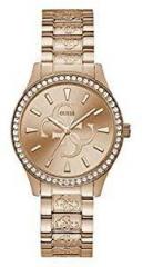 Guess Analog Rose Gold Dial Women's Watch W1280L3