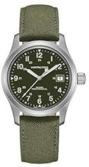 Hamilton Khaki Field Mechanical Green Dial Men's Watch H69439363, Green, 38 mm, Mechanical