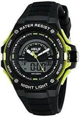 helix Analog Digital Black Dial Unisex's Watch TWESK0304