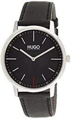 Hugo by Hugo Boss Analog Black Dial Unisex Adult Watch 1520007