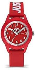 hype Analog Red Dial Unisex Kid's Watch HYKS001R