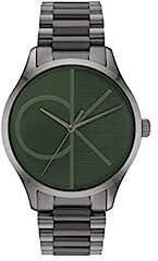Iconic Analog Green Dial Unisex's Watch 25200164