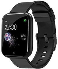 IKZAI Smart Watch Fitness Band Smart Watch Y68 D20 Water Proof Smart Watches SpO2 Full Touch Smartwatch with Workout Modes, Heart Rate Tracking, Sports Smart Watch for All Boys & Girls & Women Black