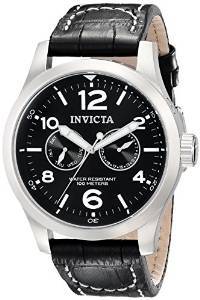 Invicta Analog Black Dial Men's Watch 764
