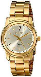 Invicta Analog Gold Dial Women's Watch 17420