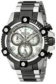 Invicta Analog Mother of Pearl Dial Men's Watch 13715