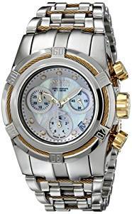 Invicta Analog Mother of Pearl Dial Women's Watch 15273