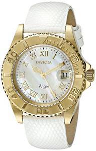 Invicta Analog Mother of Pearl Dial Women's Watch 18415