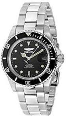 Invicta Pro Diver Unisex Wrist Watch Stainless Steel Automatic Black Dial 8926OB