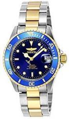 Invicta Pro Diver Unisex Wrist Watch Stainless Steel Automatic Blue Dial 8928OB