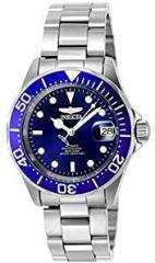 Invicta Pro Diver Unisex Wrist Watch Stainless Steel Automatic Blue Dial 9094