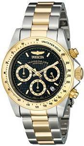 Invicta Speedway Analog Black Dial Men's Watch 9224