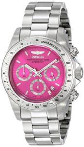 Invicta Speedway Analog Pink Dial Women's Watch 16654