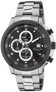 Kenneth Cole Analog Black Dial Men's Watch IKC9384